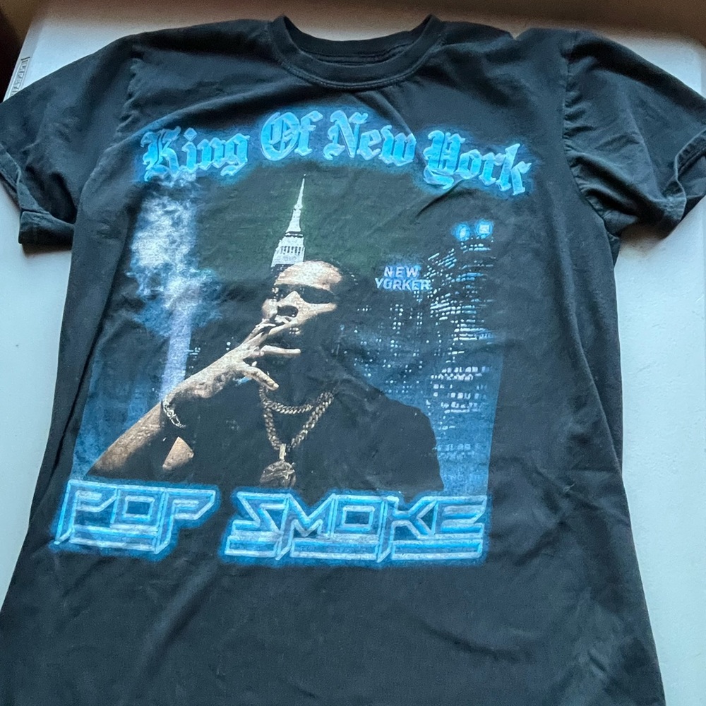 Pop smoke graphic Tshirt